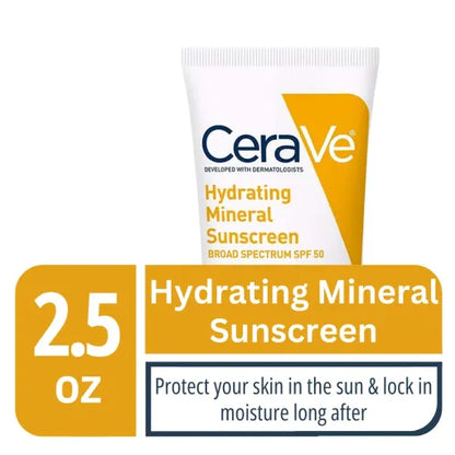 Hydrating Mineral Sunscreen SPF 50 Face Lotion