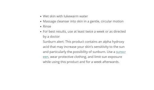 Cleanser for Psoriasis Treatment